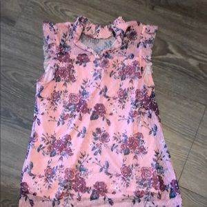 Pink Lacey shirt